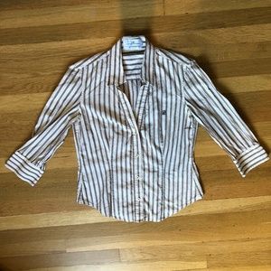 Carolina Herrera Women's Striped Button Down Shirt
